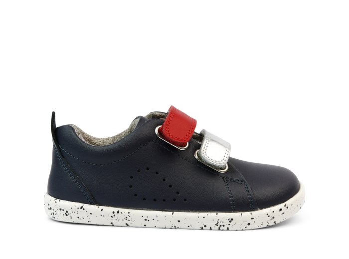 BOBUX Step Up Grass Court Switch Navy + Red + Silver