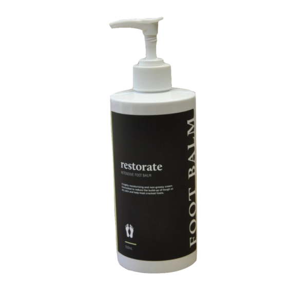 Restorate Intensive Foot Cream - 500ml Pump Pack - The Podiatry Place @ Henley