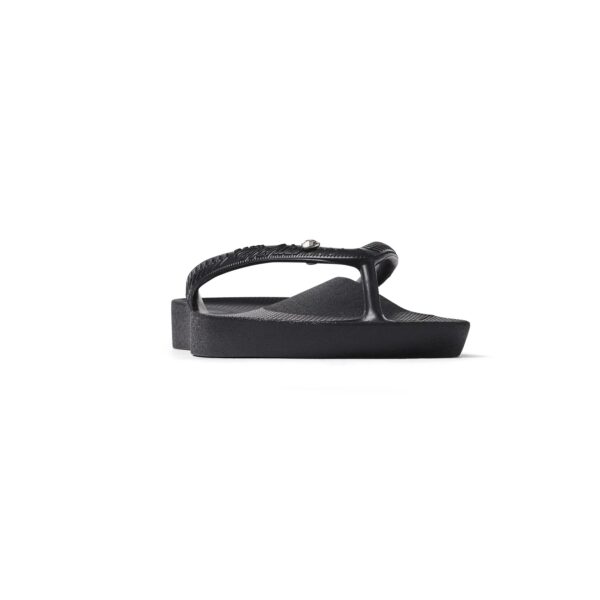 Archies - Black Crystal Arch Support Thongs - The Podiatry Place @ Henley