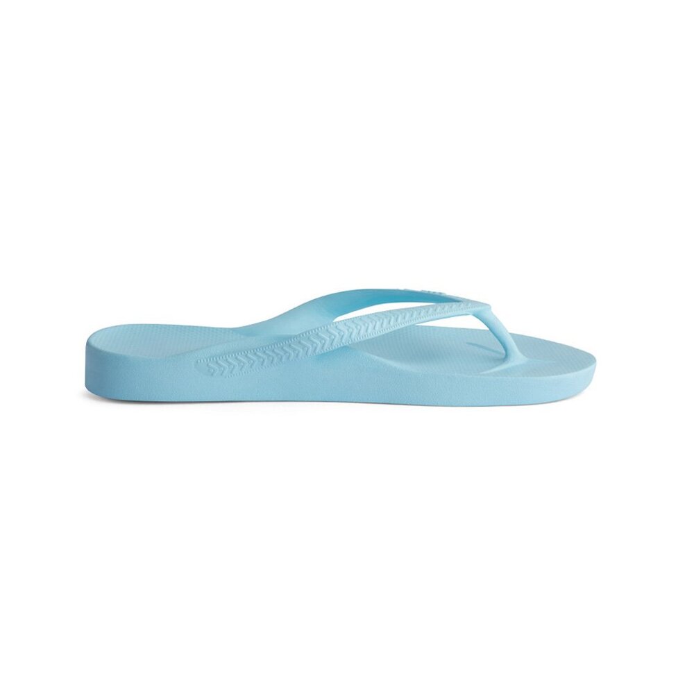 Archies - Sky Blue Arch Support Thongs - The Podiatry Place @ Henley