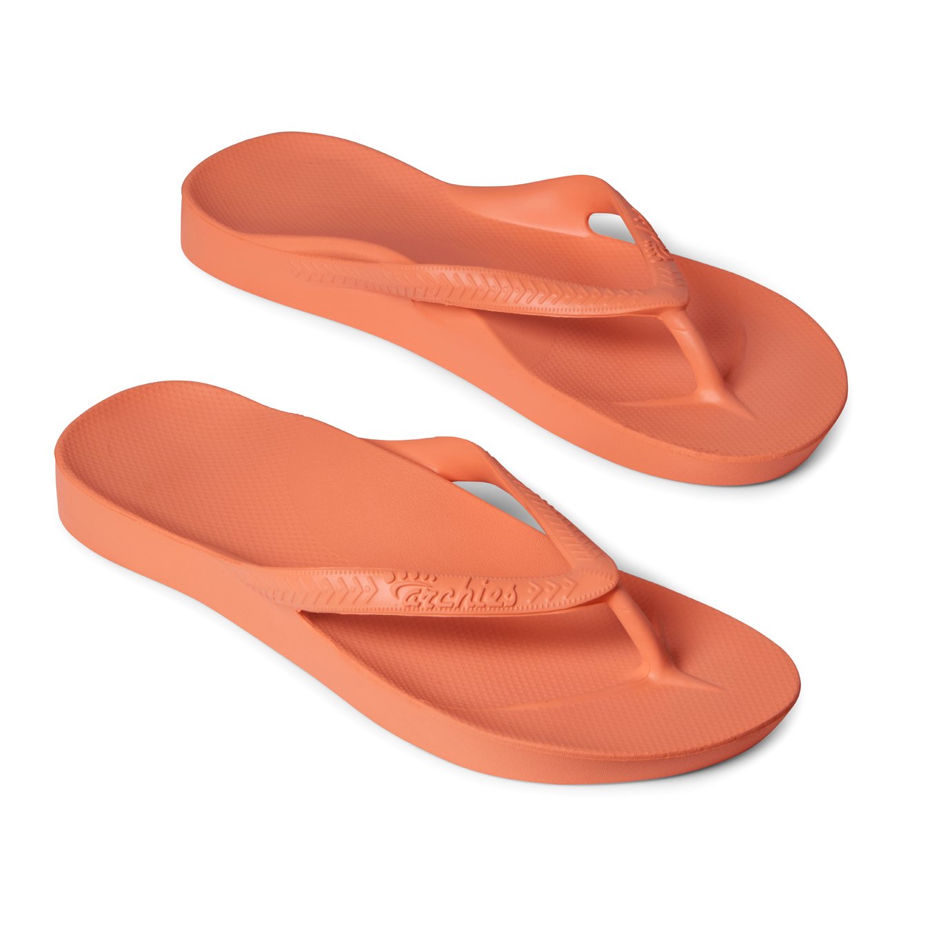 Archies -  Peach Arch Support Thongs - The Podiatry Place @ Henley