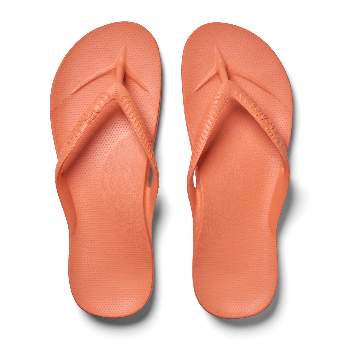 Archies -  Peach Arch Support Thongs - The Podiatry Place @ Henley