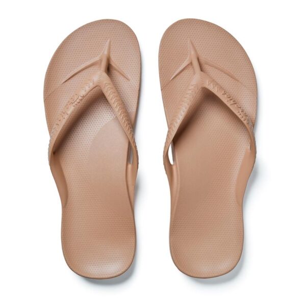 Archies - Tan Arch Support Thongs - The Podiatry Place @ Henley