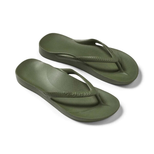 Archies - Khaki Arch Support Thongs - The Podiatry Place @ Henley