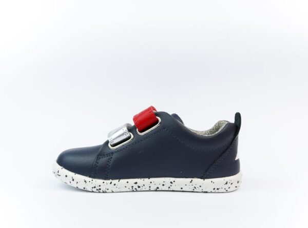 BOBUX Step Up Grass Court Switch Navy + Red + Silver - The Podiatry Place @ Henley