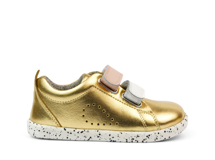 BOBUX I-Walk Grass Court Switch Gold Metallic - The Podiatry Place @ Henley