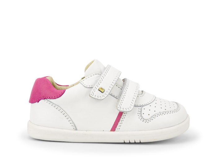 BOBUX I-Walk Riley White + Pink - The Podiatry Place @ Henley