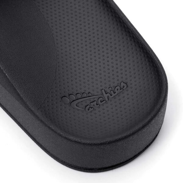 Archies - Arch Support Slides - Black - The Podiatry Place @ Henley