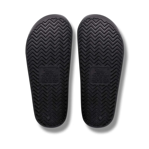 Archies - Arch Support Slides - Black - The Podiatry Place @ Henley