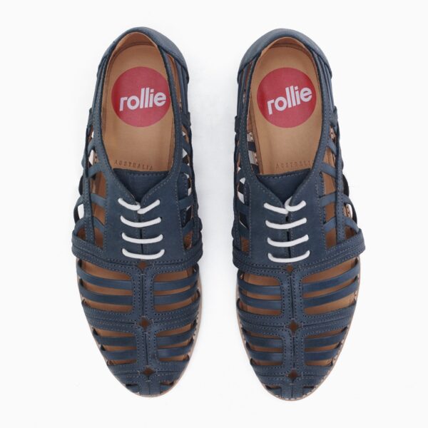 ROLLIE Derby Cage Grey Burnish - The Podiatry Place @ Henley