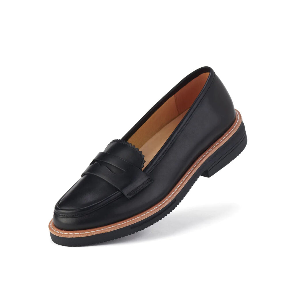 ROLLIE Penny Loafer Rise Black - The Podiatry Place @ Henley