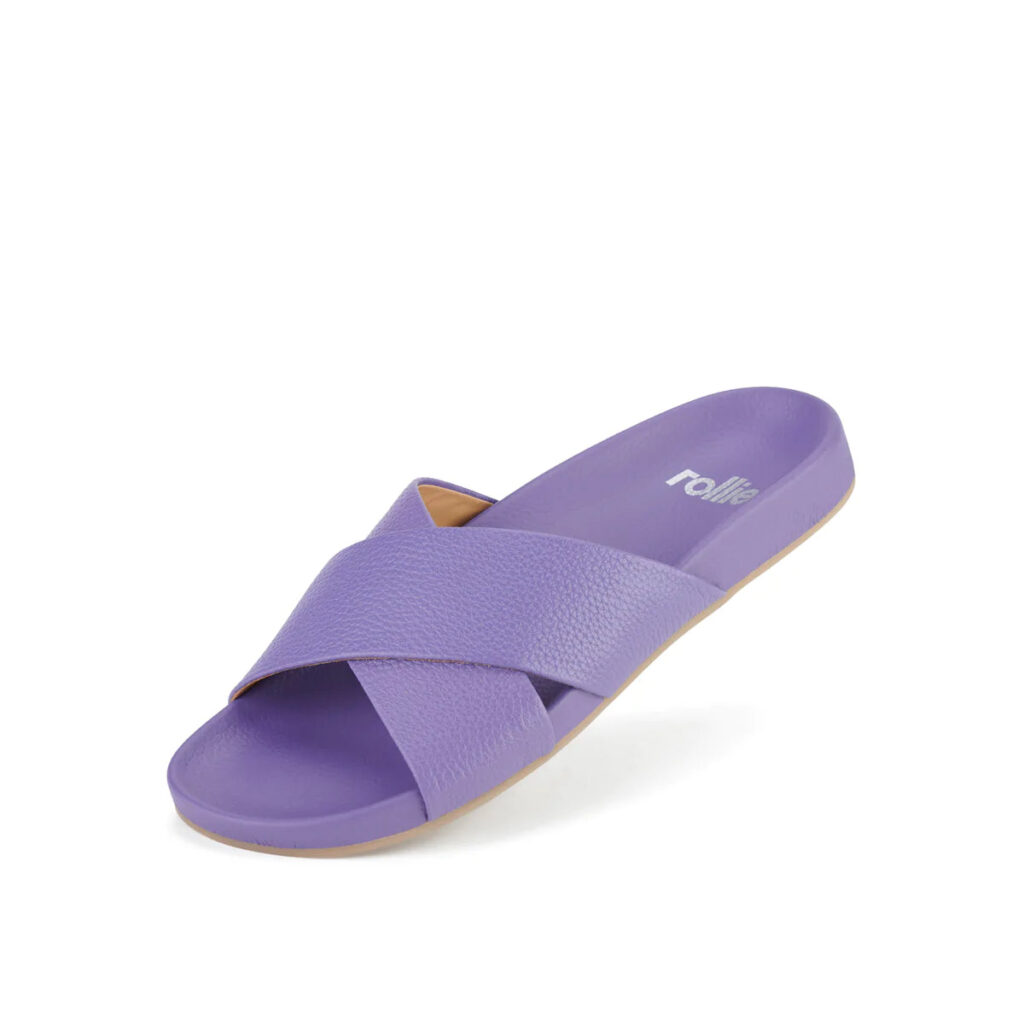 ROLLIE Tide Cross Slide Lavender - The Podiatry Place @ Henley