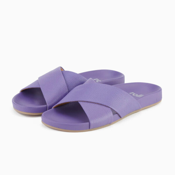 ROLLIE Tide Cross Slide Lavender - The Podiatry Place @ Henley