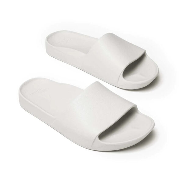 Archies - Arch Support Slides - White - The Podiatry Place @ Henley