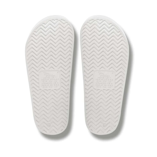 Archies - Arch Support Slides - White - The Podiatry Place @ Henley