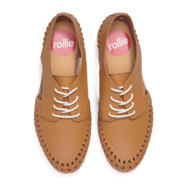 ROLLIE Sidecut Woven Soft Tan - The Podiatry Place @ Henley