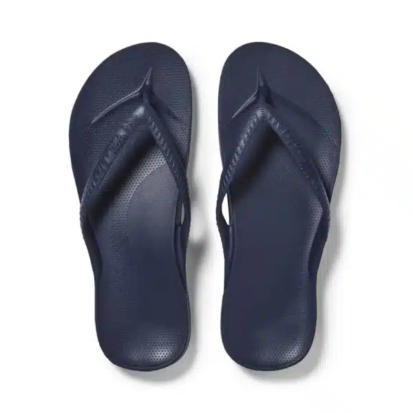 Archies - Navy Arch Support Thongs - The Podiatry Place @ Henley