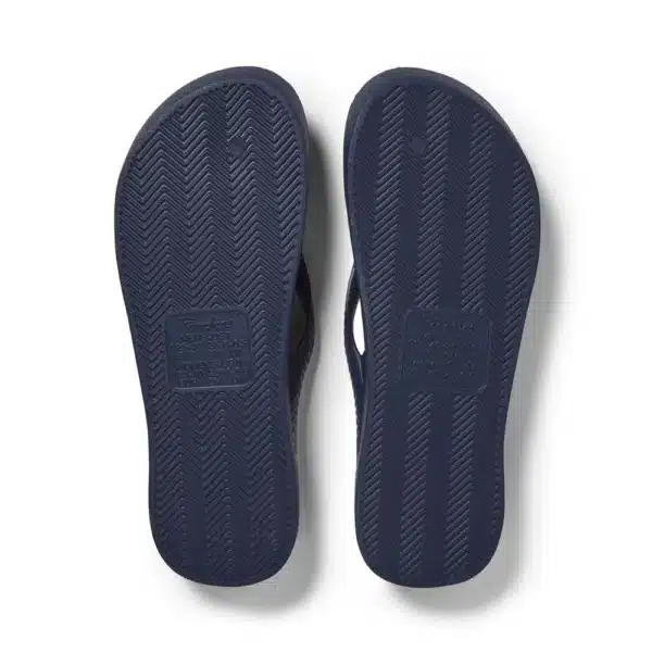 Archies - Navy Arch Support Thongs - The Podiatry Place @ Henley