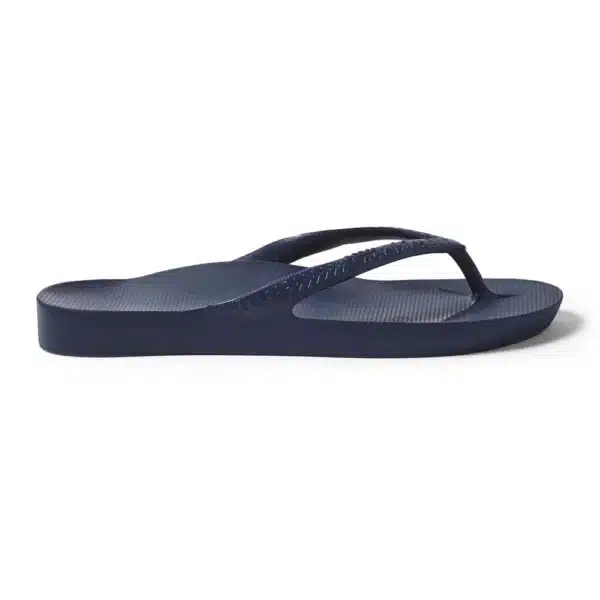 Archies - Navy Arch Support Thongs - The Podiatry Place @ Henley