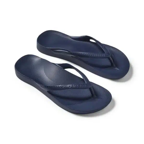 Archies - Navy Arch Support Thongs - The Podiatry Place @ Henley