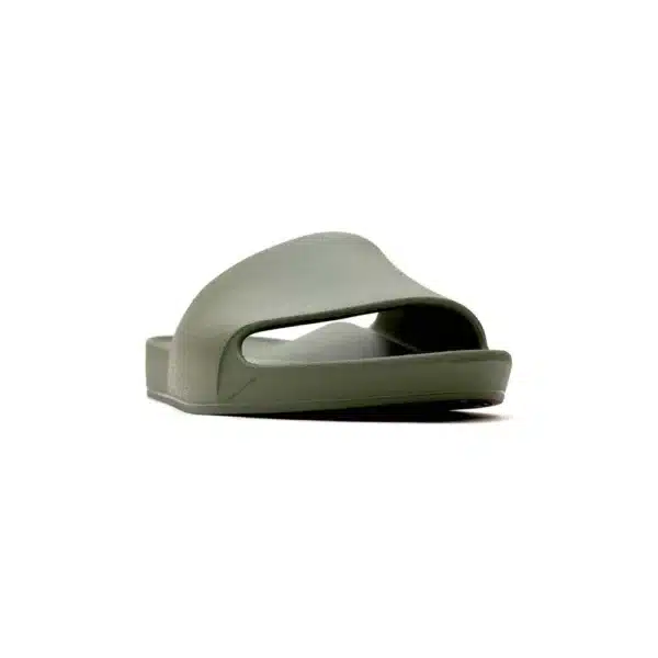 Archies – Arch Support Slides – Khaki - The Podiatry Place @ Henley