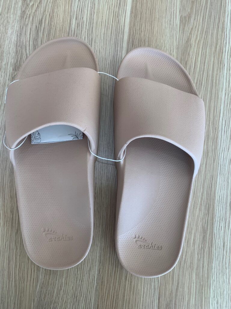 Archies – Arch Support Slides – Tan - The Podiatry Place @ Henley