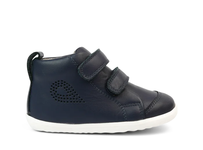 Bobux Step Up Hi Court Navy - The Podiatry Place @ Henley