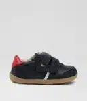 Bobux Step Up Riley Navy + Red - The Podiatry Place @ Henley