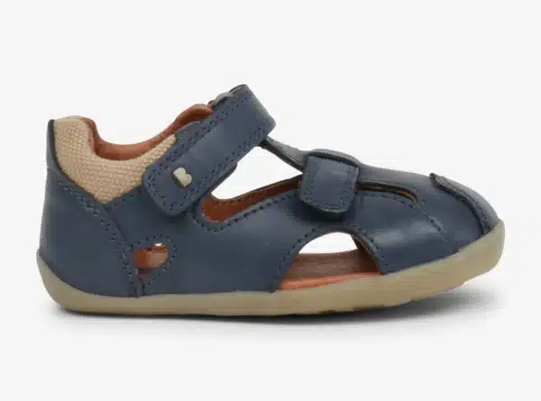 Bobux Step Up Chase Sandal Navy - The Podiatry Place @ Henley