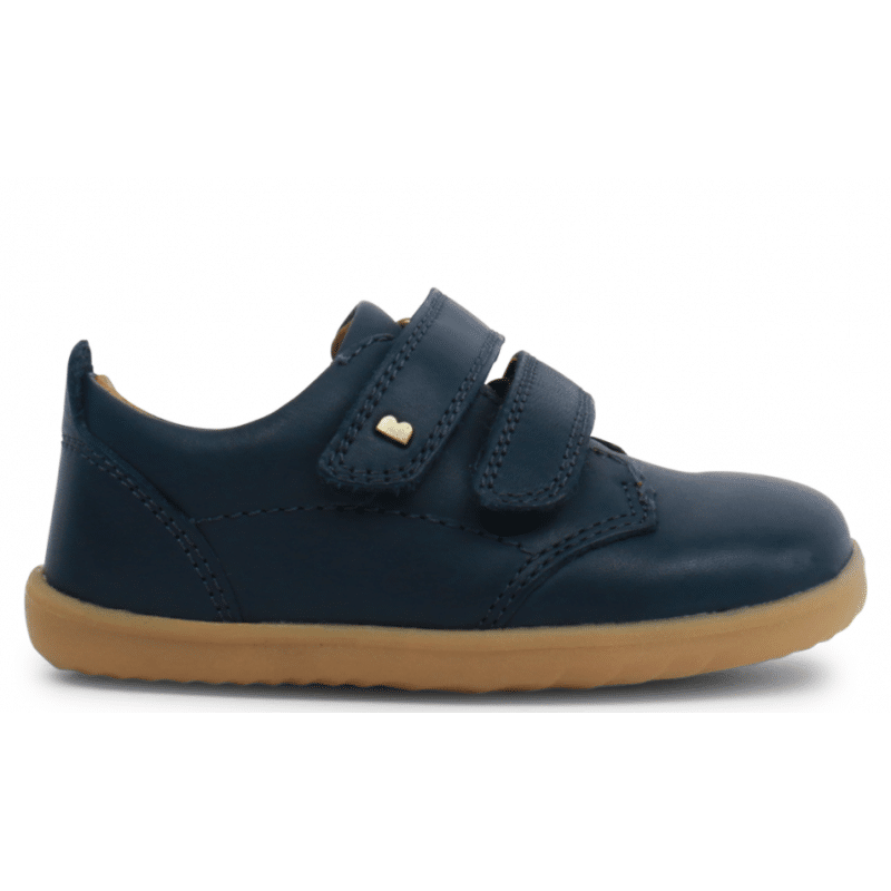 Bobux Step Up Port Dress Shoe - Navy - The Podiatry Place @ Henley