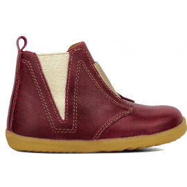 Bobux Step Up Signet Boot Sherbet - The Podiatry Place @ Henley