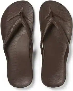 Archies Support Thongs - Brown - The Podiatry Place @ Henley